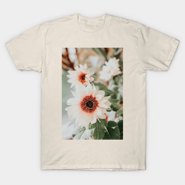 Pastel sunflowers T-Shirt by Melissa Peltenburg Travel Photography